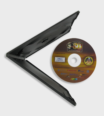 Caja DVD Slim negra