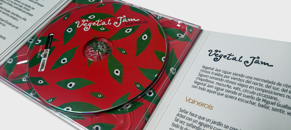 Digipack 3 cuerpos sin ranura Vegetal Jam