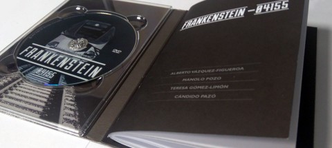 Digipack DVD Libro pegado - Frankenstein de Aitor Rei