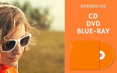 Características, usos y diferencias entre CD / DVD / BLU-RAY
