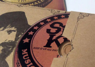 copysan Impresión CD con Digipack de 2 cuerpos con bolsillos y libreto