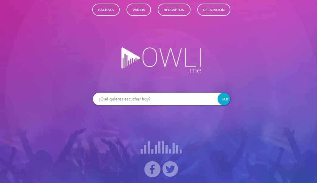 Owli.me, toda tu música sin límites, sin publicidad, totalmente gratuito y legal